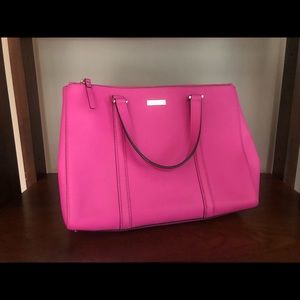 Hot Pink Late Spade Bag